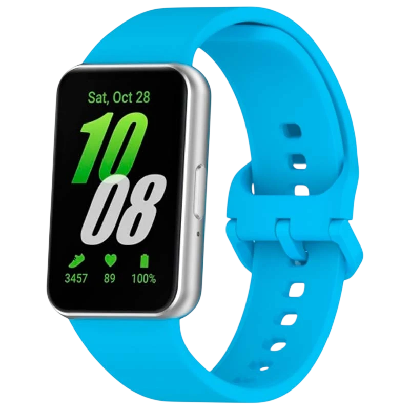 Pulseira de silicone Samsung Galaxy Fit 3 Azul Claro - Image 1