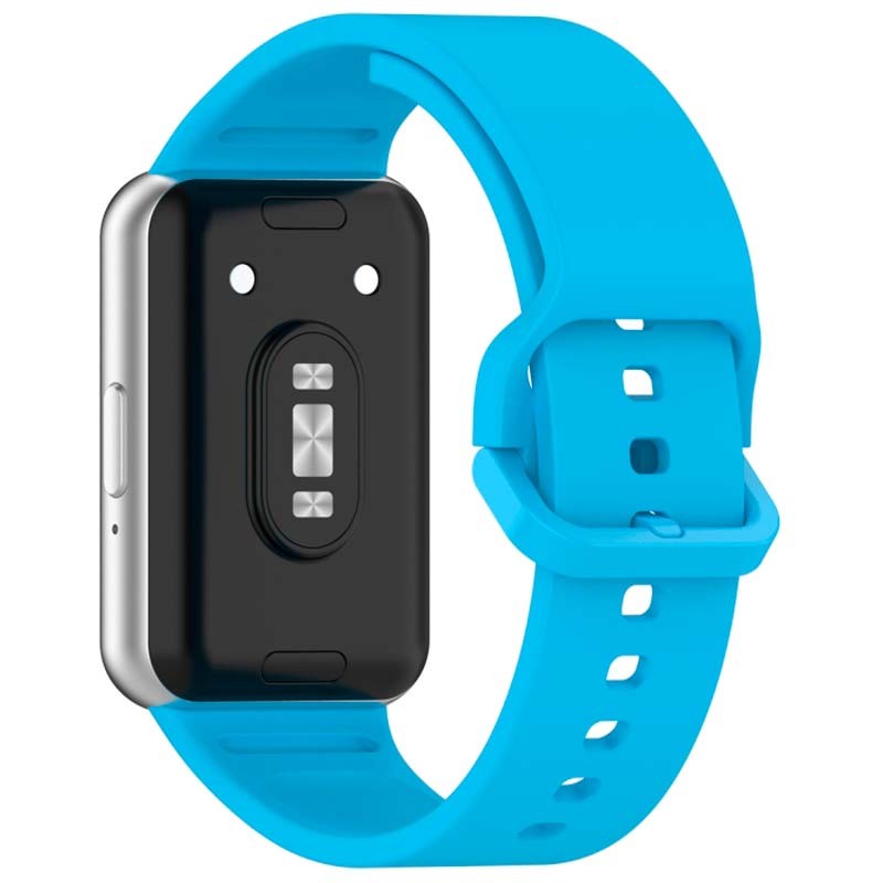 Pulseira de silicone Samsung Galaxy Fit 3 Azul Claro - Image 2