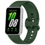 Pulseira de silicone Samsung Galaxy Fit 3 Verde Escuro