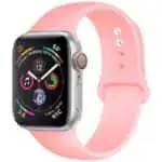Pulseira de Silicone Apple Watch 42/44/45/49mm Rosa