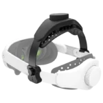 Correia DEVASO Ajustável para Meta Quest 3S, 3, 2, Pro, Pico 4, Pico 4 Pro Preto - Acessórios para óculos de realidade virtual