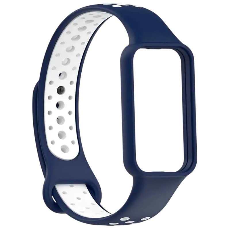 Pulseira Amazfit Band 7 Dual Color Azul+Branco - Image 1