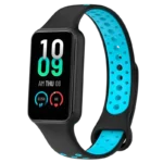 Pulseira Xiaomi Mi Smart Band 8 Active / Redmi Smart Band 2 Dual Color Preto+Azul