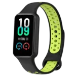 Pulseira Xiaomi Mi Smart Band 8 Active / Redmi Smart Band 2 Dual Color Preto+Verde