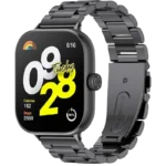 Pulseira Metal Elos Xiaomi Mi Smart Band 9 Pro / Band 8 Pro / Redmi Watch 4 / Redmi Watch 5 Preto