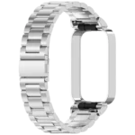 Pulseira Metal Elos Xiaomi Mi Smart Band 9 Active / Redmi Smart Band 3 Prateado