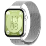 Pulseira Milanesa Magnética Huawei Watch Fit 3 Prateado