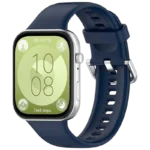 Pulseira de silicone Huawei Watch Fit 3 Azul Escuro