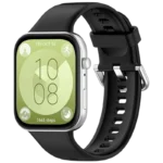 Pulseira de silicone Huawei Watch Fit 3 Preto
