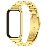 Pulseira Metal Elos Xiaomi Mi Smart Band 8 Active / Redmi Smart Band 2 Dourado