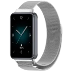Pulseira Milanesa Magnética Huawei Band 8 / Huawei Band 9 / Honor Band 9 Prateado