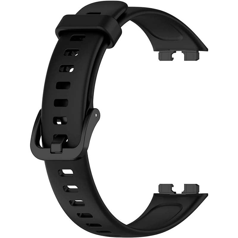 Pulseira Huawei Band 8 / Huawei Band 9 / Honor Band 9 Silicone Preto - Image 3