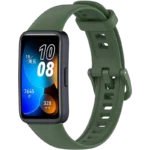 Pulseira Huawei Band 8 / Huawei Band 9 / Honor Band 9 Silicone Verde Escuro