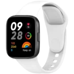 Pulseira de silicone Xiaomi Redmi Watch 3 Branco
