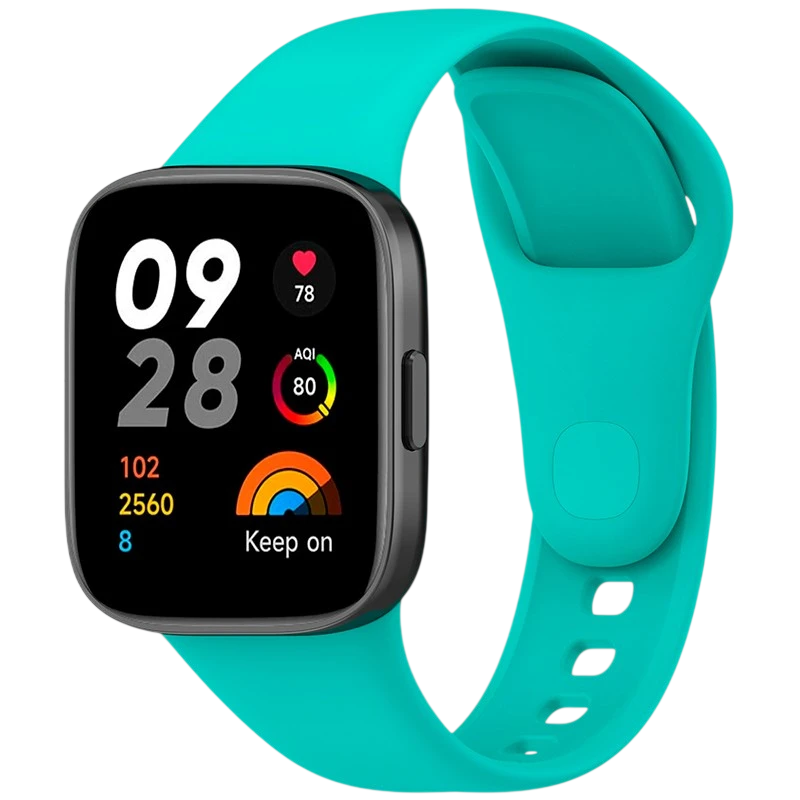 Pulseira de silicone Xiaomi Xiaomi Redmi Watch 3 Turquesa - Image 1