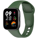 Pulseira de silicone Xiaomi Redmi Watch 3 Verde