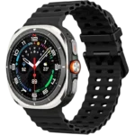 Pulseira de silicone Samsung Galaxy Watch Ultra Preto