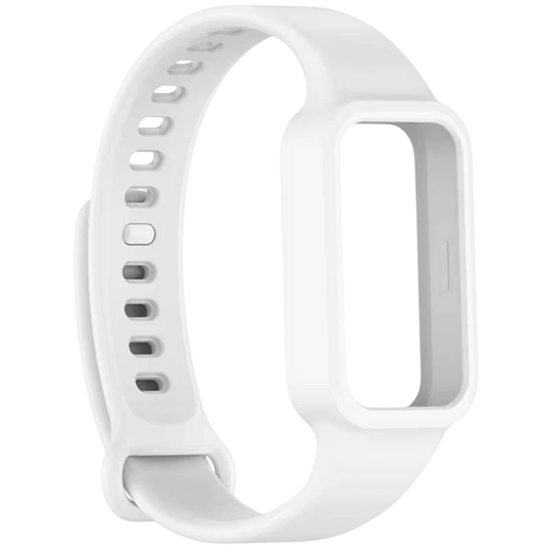 Pulseira de silicone Xiaomi Mi Smart Band 9 Active / Redmi Smart Band 3 Branco - Image 1