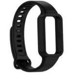 Pulseira de silicone Xiaomi Mi Smart Band 9 Active / Redmi Smart Band 3 Preto