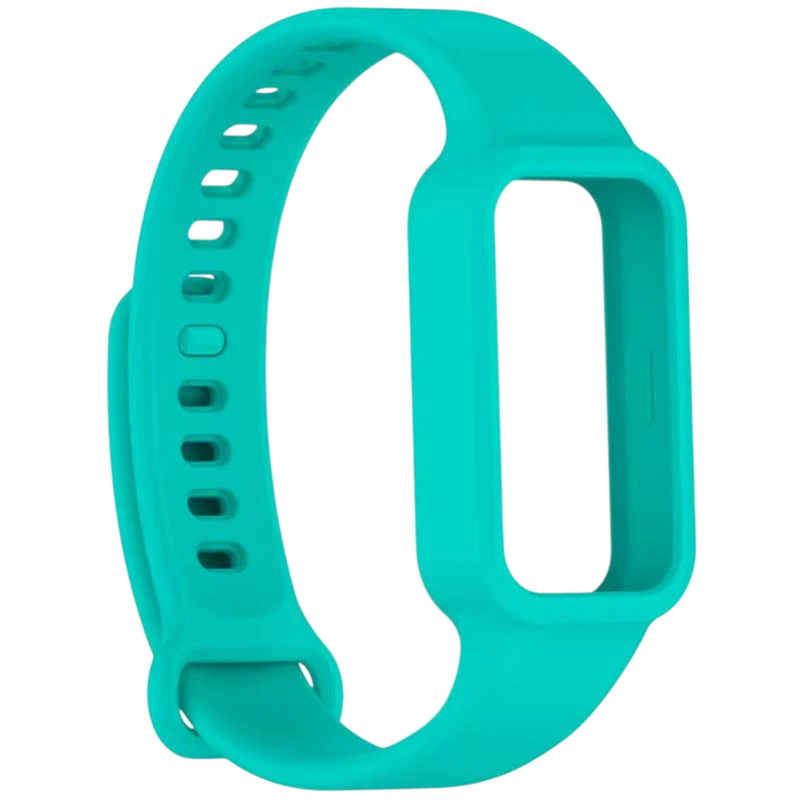 Pulseira de silicone Xiaomi Mi Smart Band 9 Active / Redmi Smart Band 3 Turquesa - Image 1