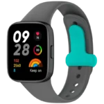 Pulseira de silicone Xiaomi Redmi Watch 3 Sports Cinzento