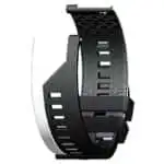 Pulseira Universal Stripe 22mm para Smartwatch Xiaomi/Amazfit/Samsung/Huawei/Realme/Ticwatch Preto e Branco