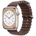 Pulseira Apple Watch 42/44/45/49mm Wave Castanho