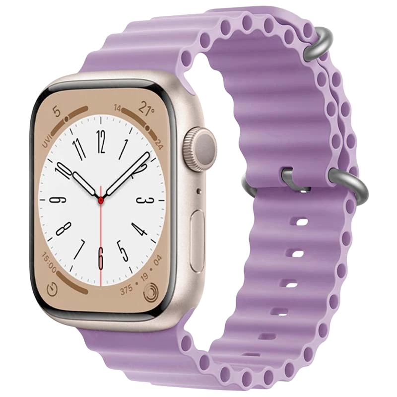 Pulseira Apple Watch 38/40/41mm Wave Roxo - Image 1