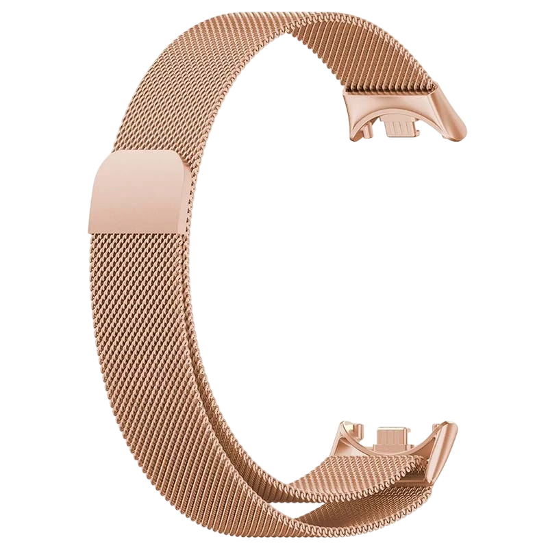 Pulseira Milanesa Magnética Xiaomi Mi Smart Band 9 / Mi Smart Band 8 Dourado - Image 1