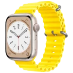 Pulseira Apple Watch 42/44/45/49mm Wave Amarelo