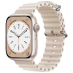 Pulseira Apple Watch 42/44/45/49mm Wave Branco Estrela