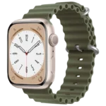 Pulseira Apple Watch 38/40/41mm Wave Verde Alpino