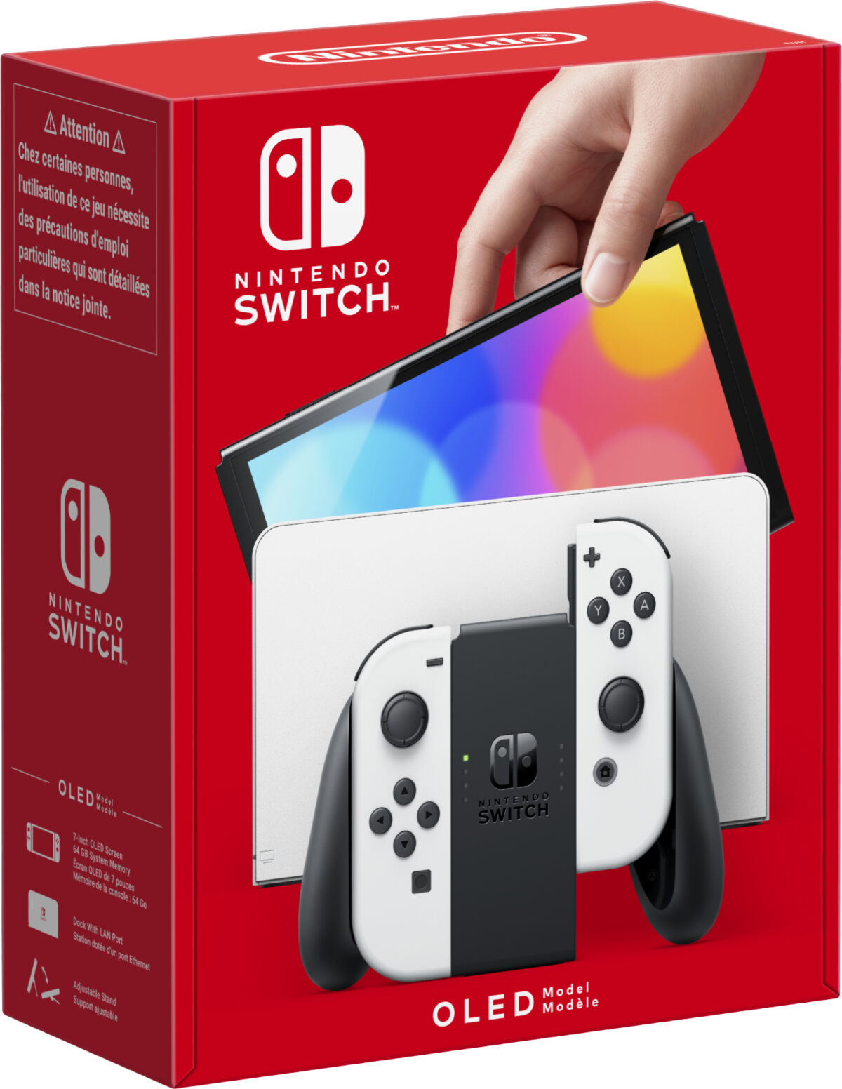Nintendo Switch Branco - Modelo OLED - Image 2