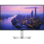 DELL UltraSharp U2725QE 27 4K Ultra HD LCD IPS 120 Hz Preto, Prateado