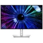 DELL UltraSharp U2424HE 23.8" FullHD IPS 120 Hz Preto, Prateado