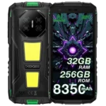 Doogee Fire 3 Max 4G Verde 256 GB Unisoc T7250 Octa-Core 8 GB + 24 GB virtuais de RAM