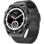 DT NO.1 Ultra Mate Preto com Bracelete Metálica Preta - Smartwatch
