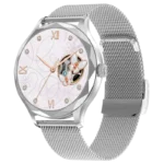 DT NO.1 DT Diamond Prata con Pulseira Metálica - Relógio Inteligente