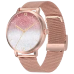 DT NO.1 DT S Dourado con Pulseira Metálica - Smartwatch