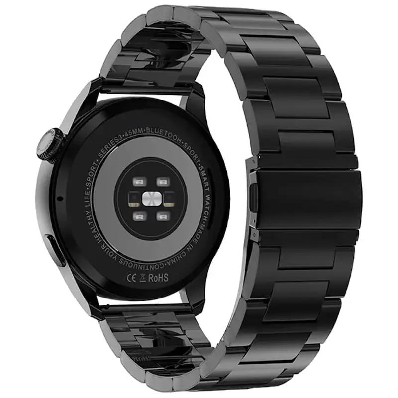 DT NO.1 DT3 Relógio Inteligente Saúde Completa Pulseira Preto - Image 2