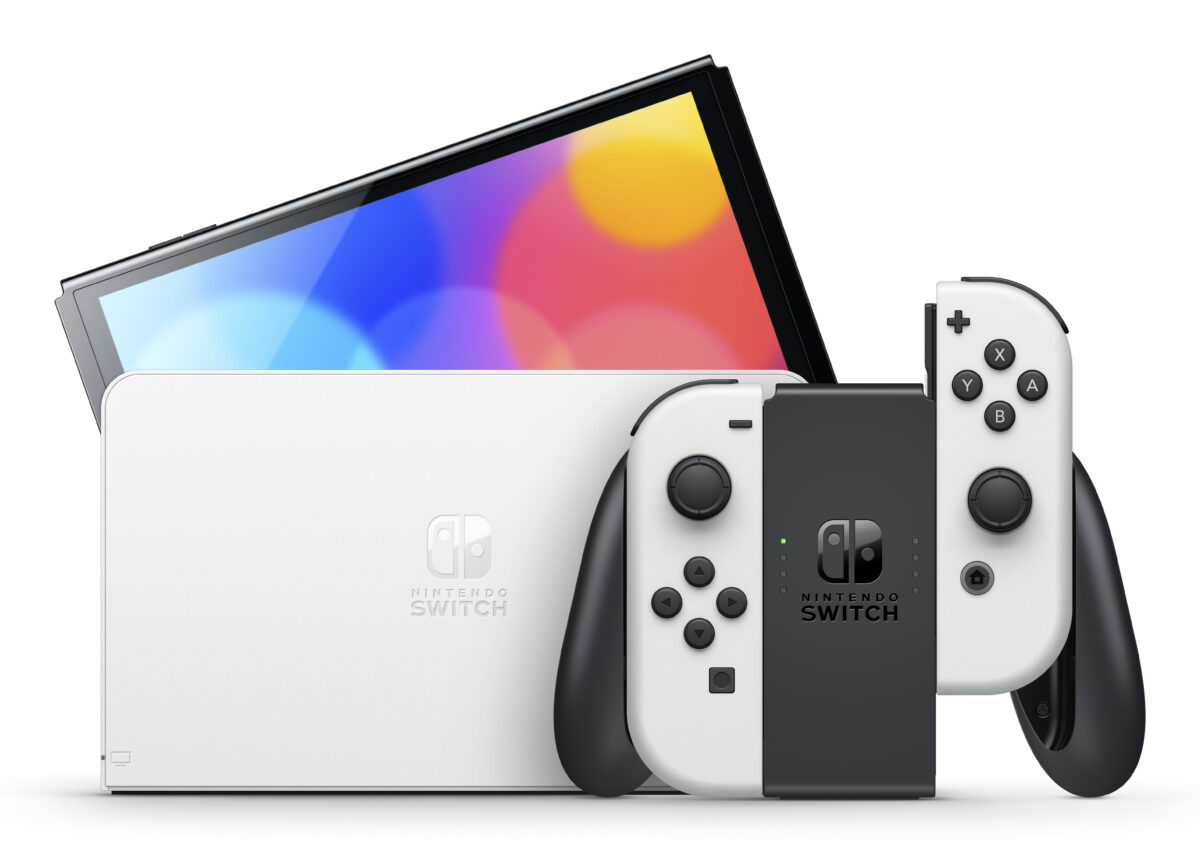Nintendo Switch Branco - Modelo OLED - Image 4
