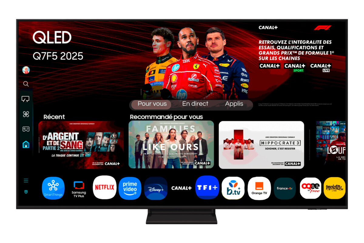 Samsung TQ75Q7F5AU 75" 4K Ultra HD QLED Smart TV Wifi - Image 2