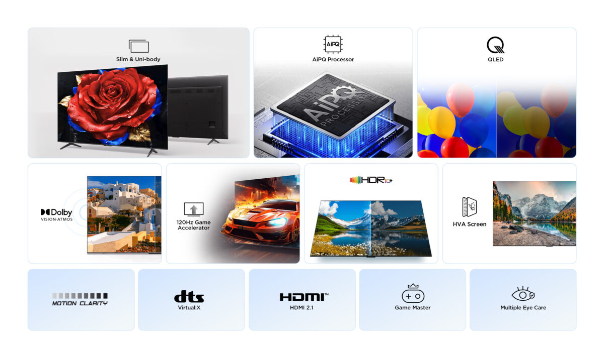 TCL 55P7K 55" 4K UHD QLED Smart TV Preto - Image 7