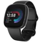 Fitbit Versa 4 Smartwatch AMOLED com GPS e NFC – Preto/Grafite - Image 2