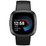 Fitbit Versa 4 Smartwatch AMOLED com GPS e NFC – Preto/Grafite