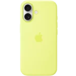 Capa de silicone com Magsafe para iPhone 17 - Amarelo Neon