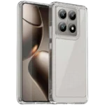 Capa Antichoques Premium para Xiaomi 14T 5G Acrílico Anti-Amarelo Transparente