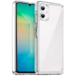 Capa Antichoques Premium para Samsung Galaxy A06 4G Acrílico Anti-Amarelo Transparente
