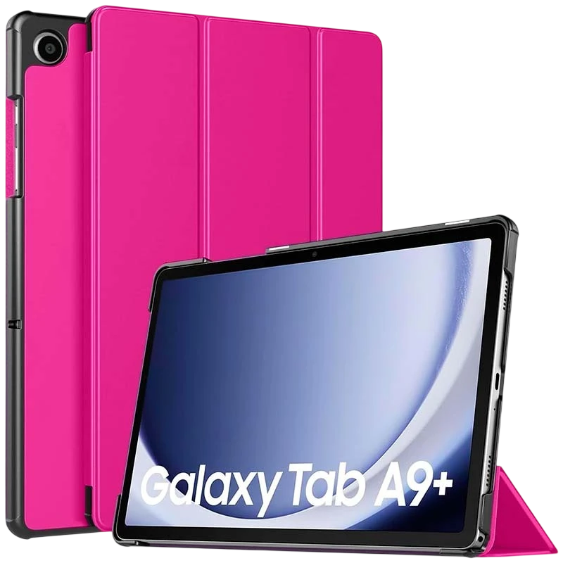 Capa Inteligente Samsung Galaxy Tab A9+ com Suporte Roxo - Image 1