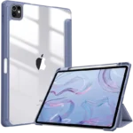 Capa Crystal Apple iPad Pro 2024 13 Compatível Azul